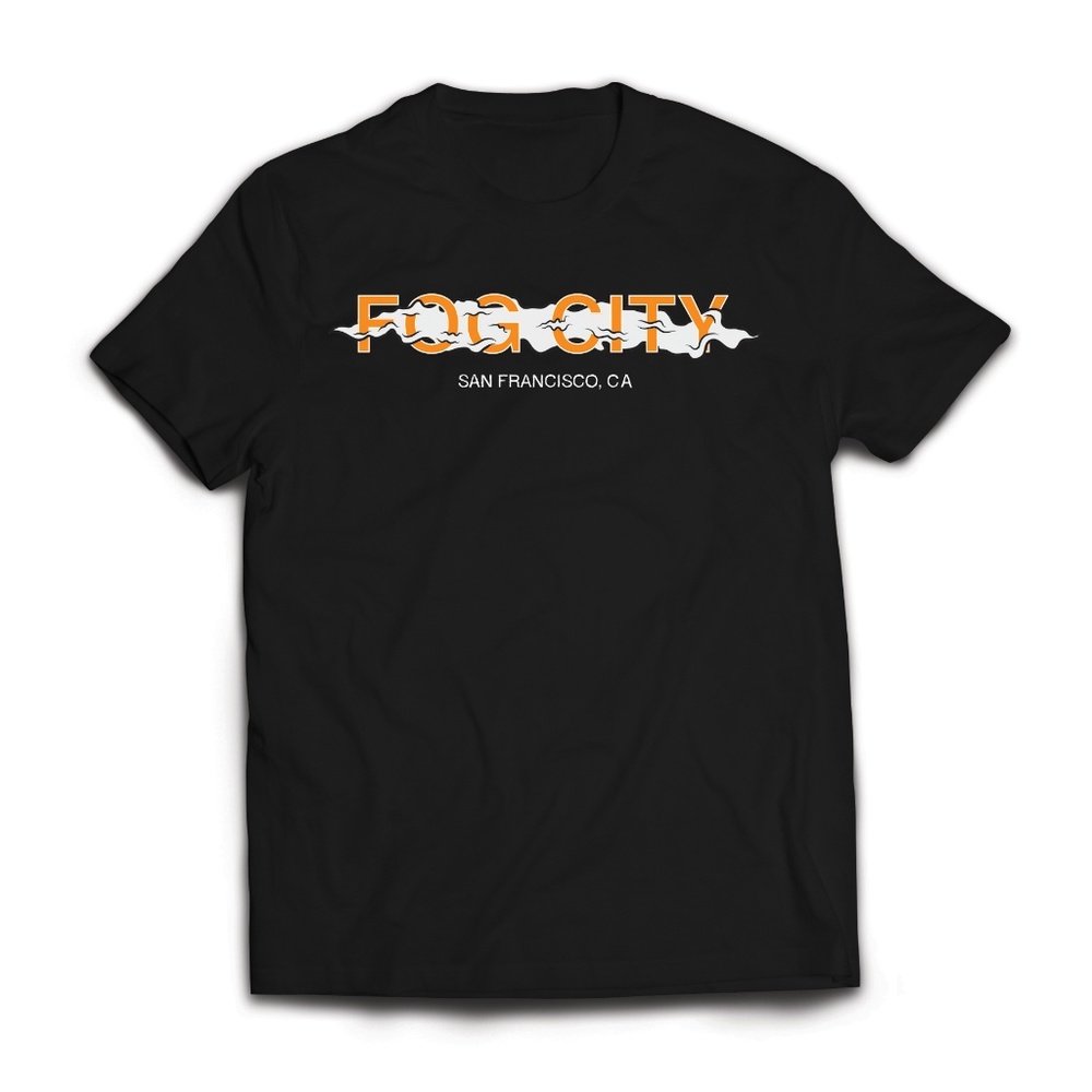 Fog City San Francisco Black Tee